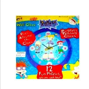 RUGRATS talking clock